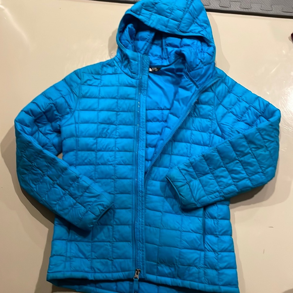 North Face Teal Blue Coat